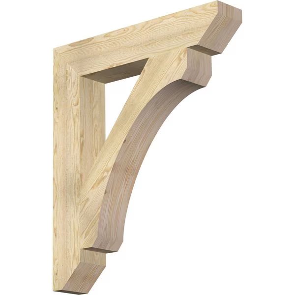 Legacy Slat Rough Sawn Bracket, Douglas Fir, 6